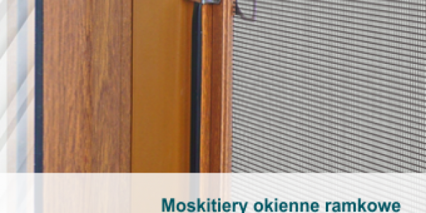 Moskitiery okienne ramkowe